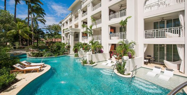 Crystal Lagoon Swim-Up One Bedroom Butler Suite with Patio Tranquility Soaking Tub